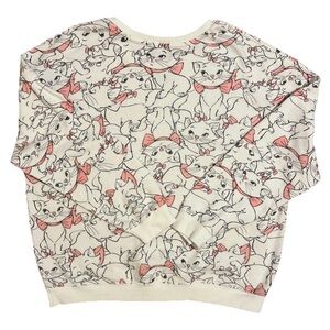 Disney 'Aristocats' XL Cozy Sweatshirt. All Over Cats. NWOT. Mint condition.